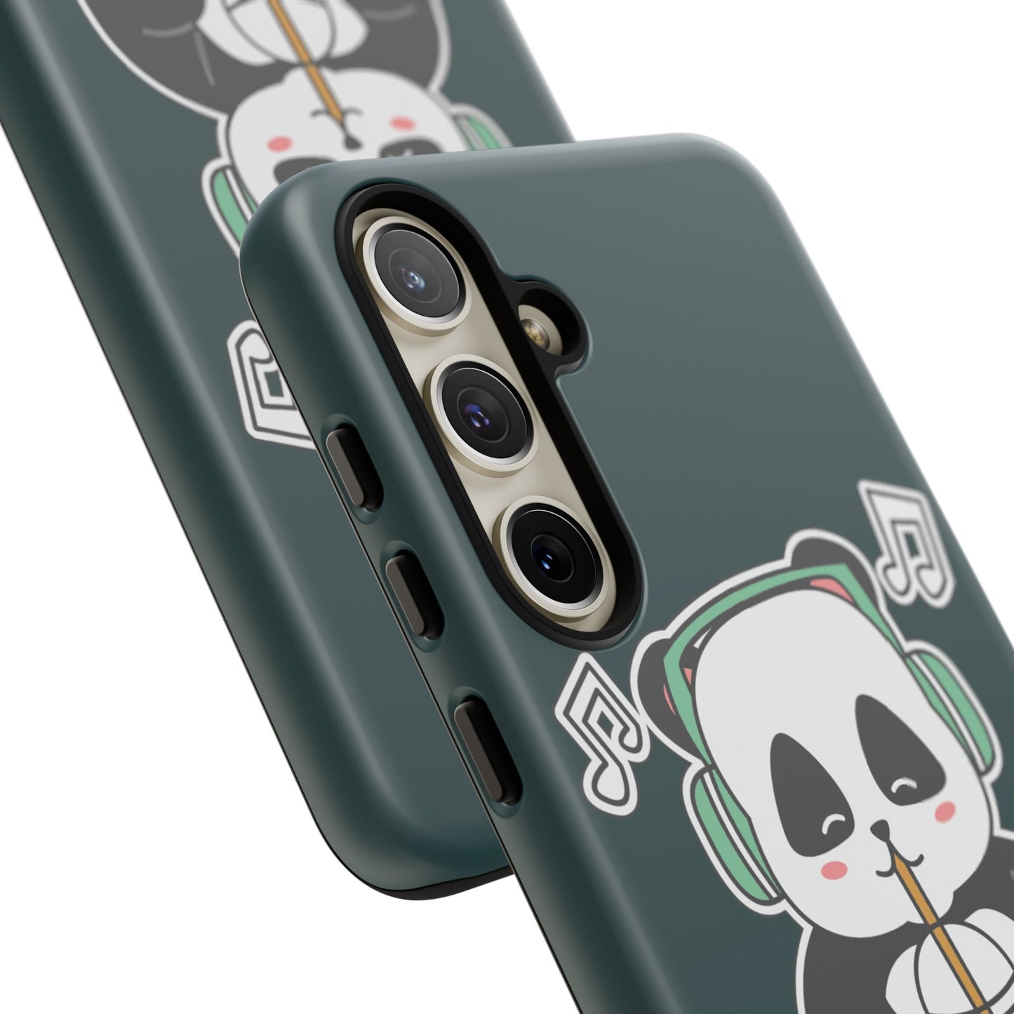 Chill Panda with Bubble Tea Tough Phone Case