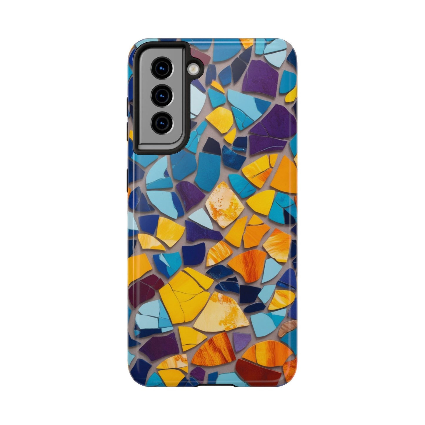 Vibrant Mosaic Shards Tough Phone Case