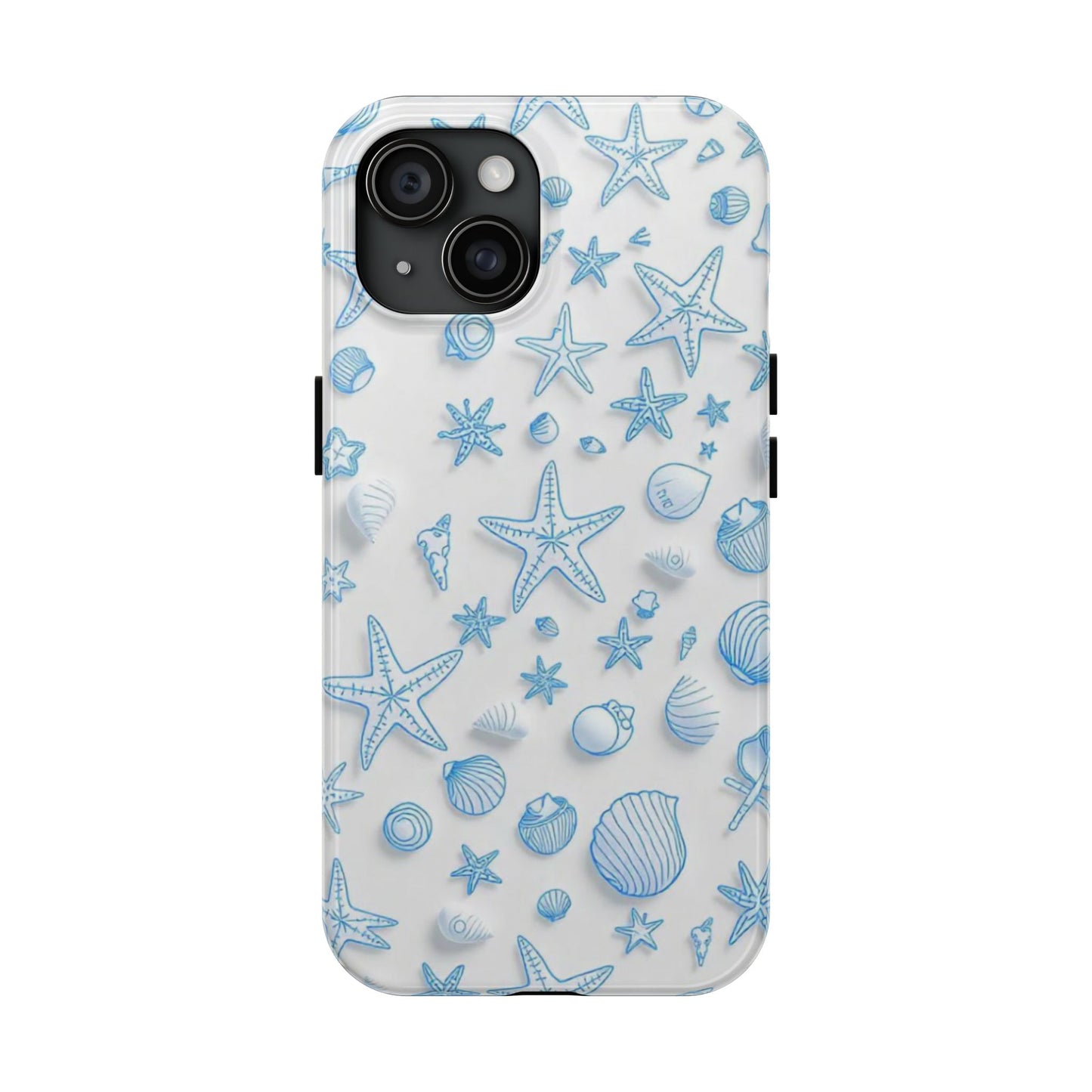 Ocean Breeze Seashell Pattern Phone Case For iphone 15 14 13 12 11 X XR XS XS Max iphone 8 7 mini |Samsung S24 S23 S22 S21 | Get 20% discount today.