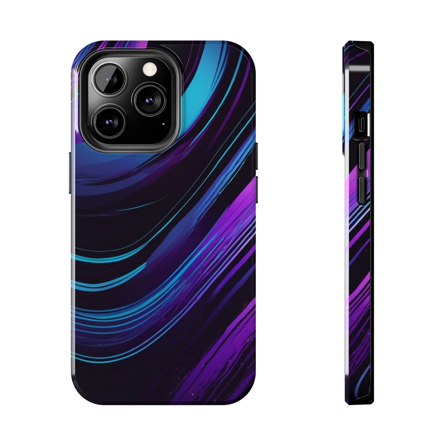 "Galactic Wave - Abstract Tough Phone Case"