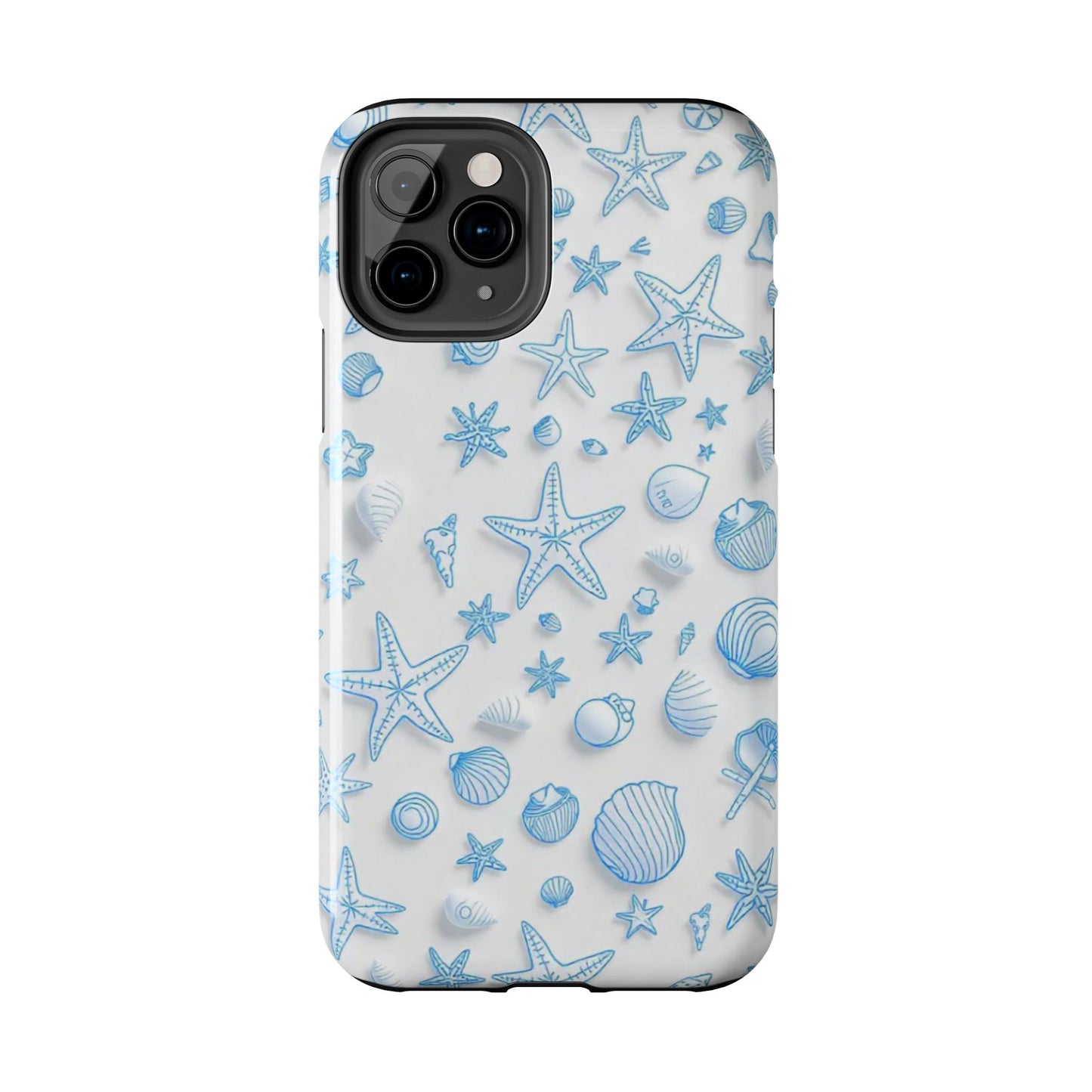 Ocean Breeze Seashell Pattern Phone Case For iphone 15 14 13 12 11 X XR XS XS Max iphone 8 7 mini |Samsung S24 S23 S22 S21 | Get 20% discount today.