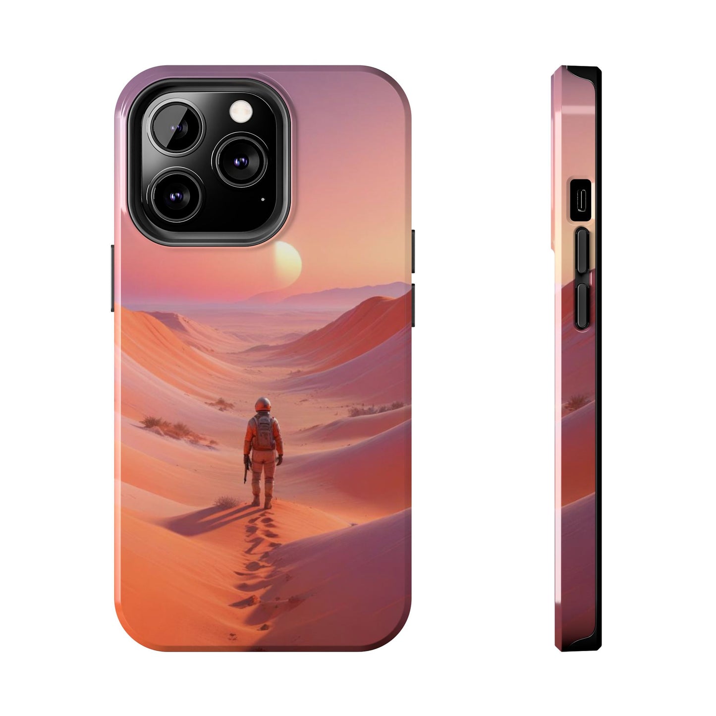 "Deserted Planet Explorer - Tough Phone Case"