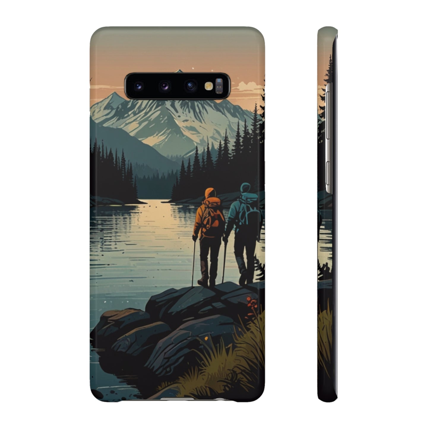 Phone Cases -  Hiking with Mountains