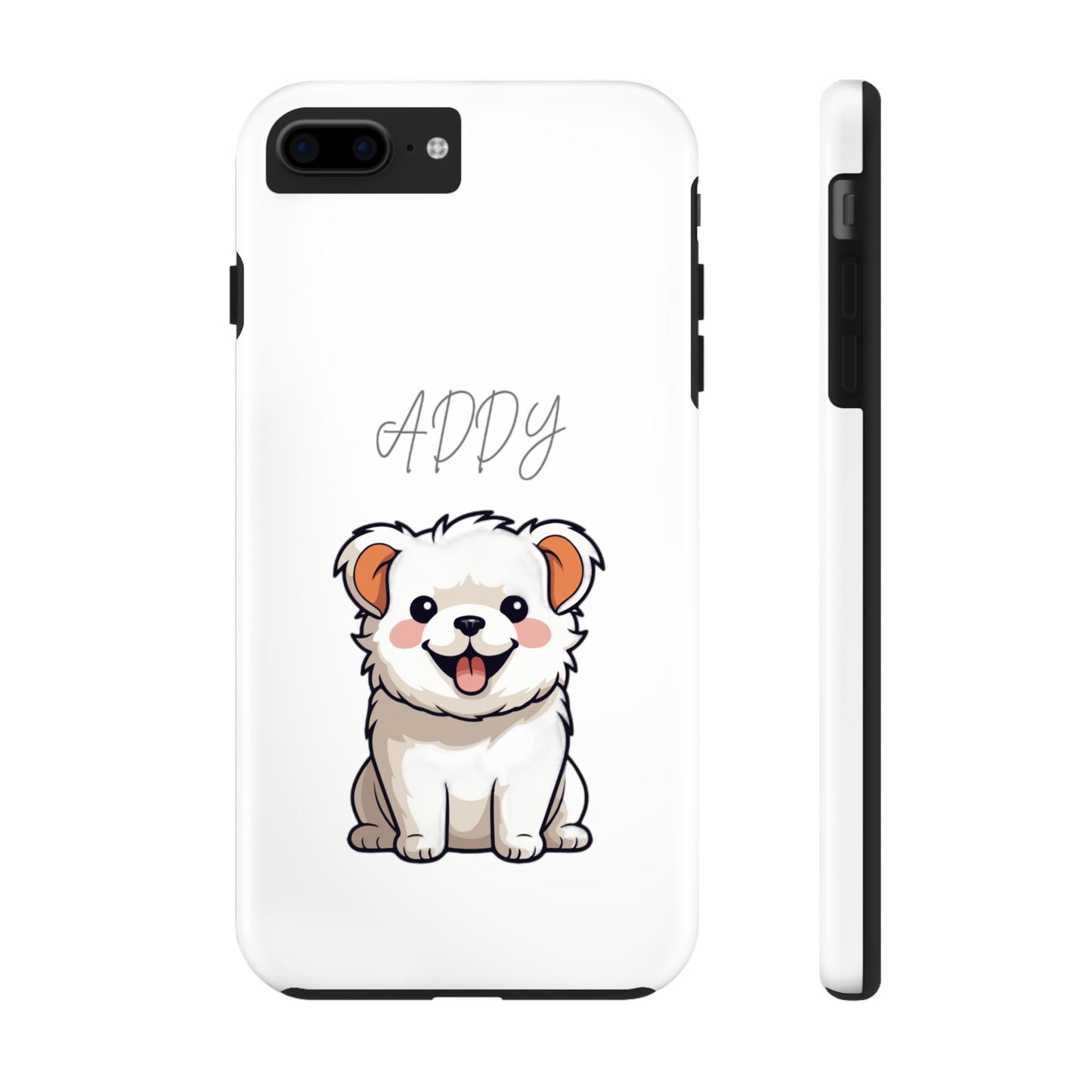 Adorable Puppy Custom Tough Phone Case