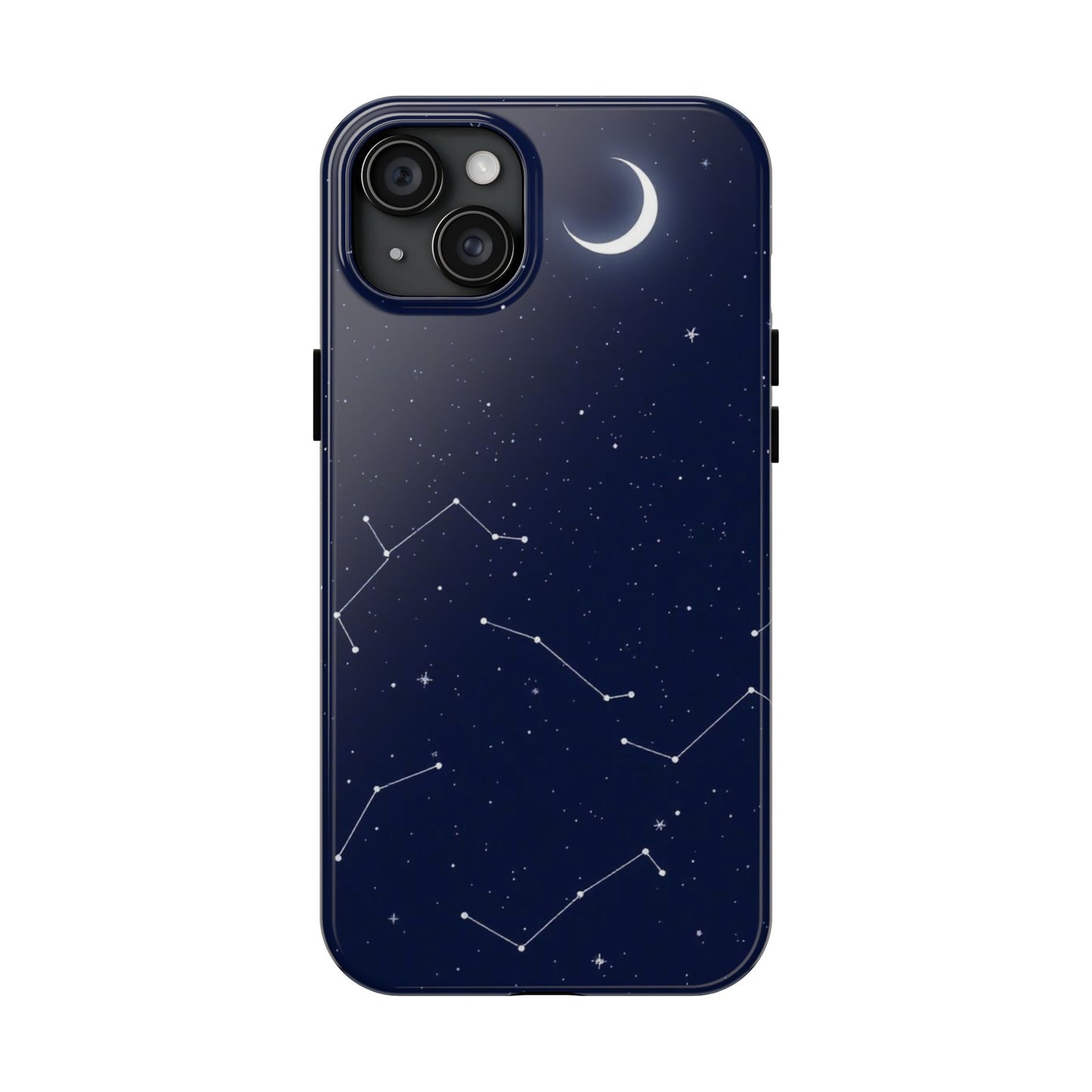 "Moonlit Constellation Tough Phone Case - Explore the Night Sky"