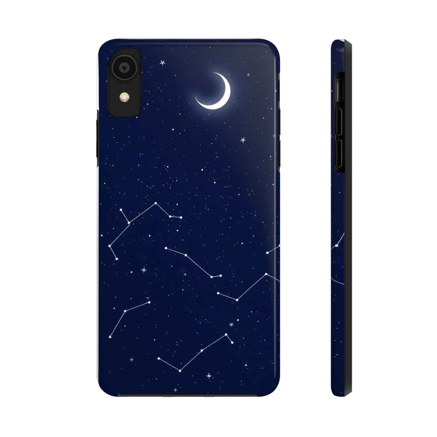 "Moonlit Constellation Tough Phone Case - Explore the Night Sky"