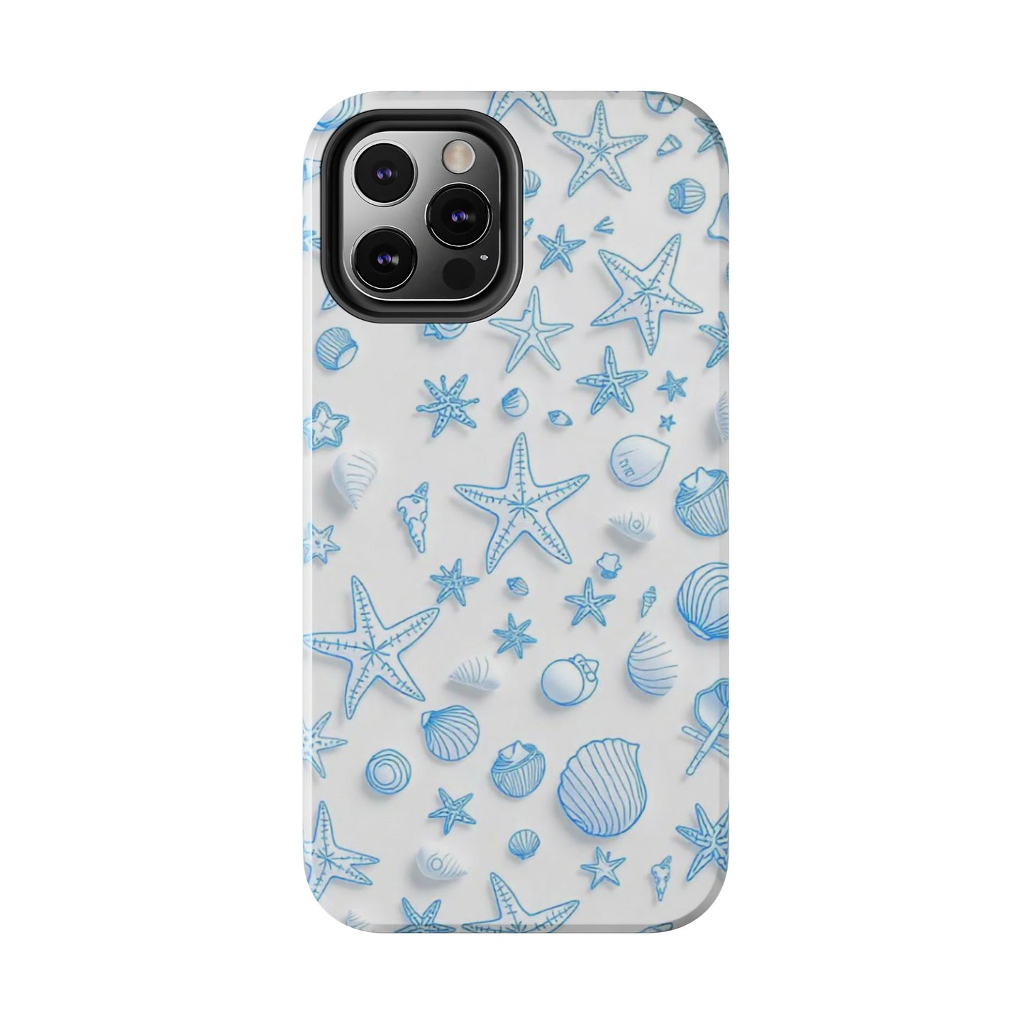 Ocean Breeze Seashell Pattern Phone Case For iphone 15 14 13 12 11 X XR XS XS Max iphone 8 7 mini |Samsung S24 S23 S22 S21 | Get 20% discount today.