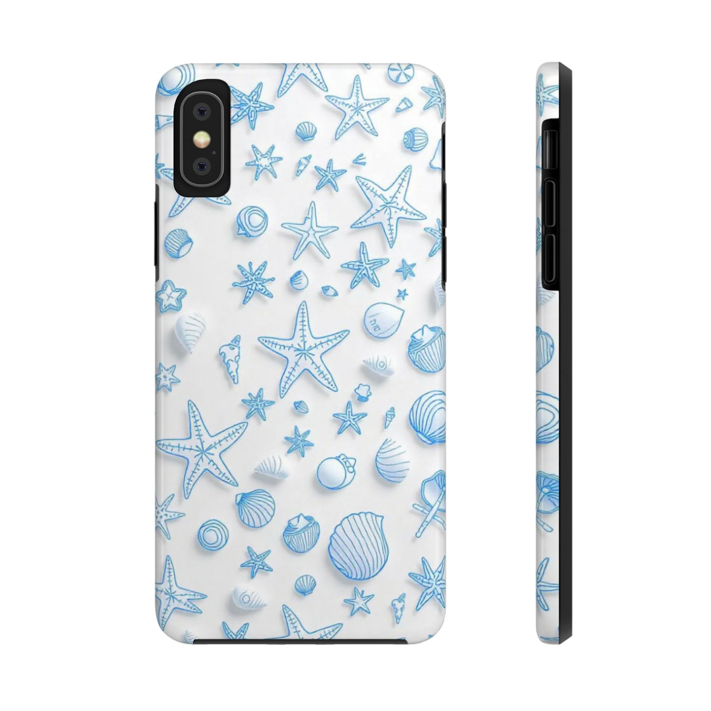 Ocean Breeze Seashell Pattern Phone Case For iphone 15 14 13 12 11 X XR XS XS Max iphone 8 7 mini |Samsung S24 S23 S22 S21 | Get 20% discount today.