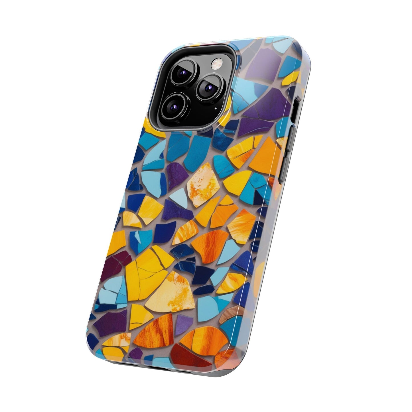 Vibrant Mosaic Shards Tough Phone Case