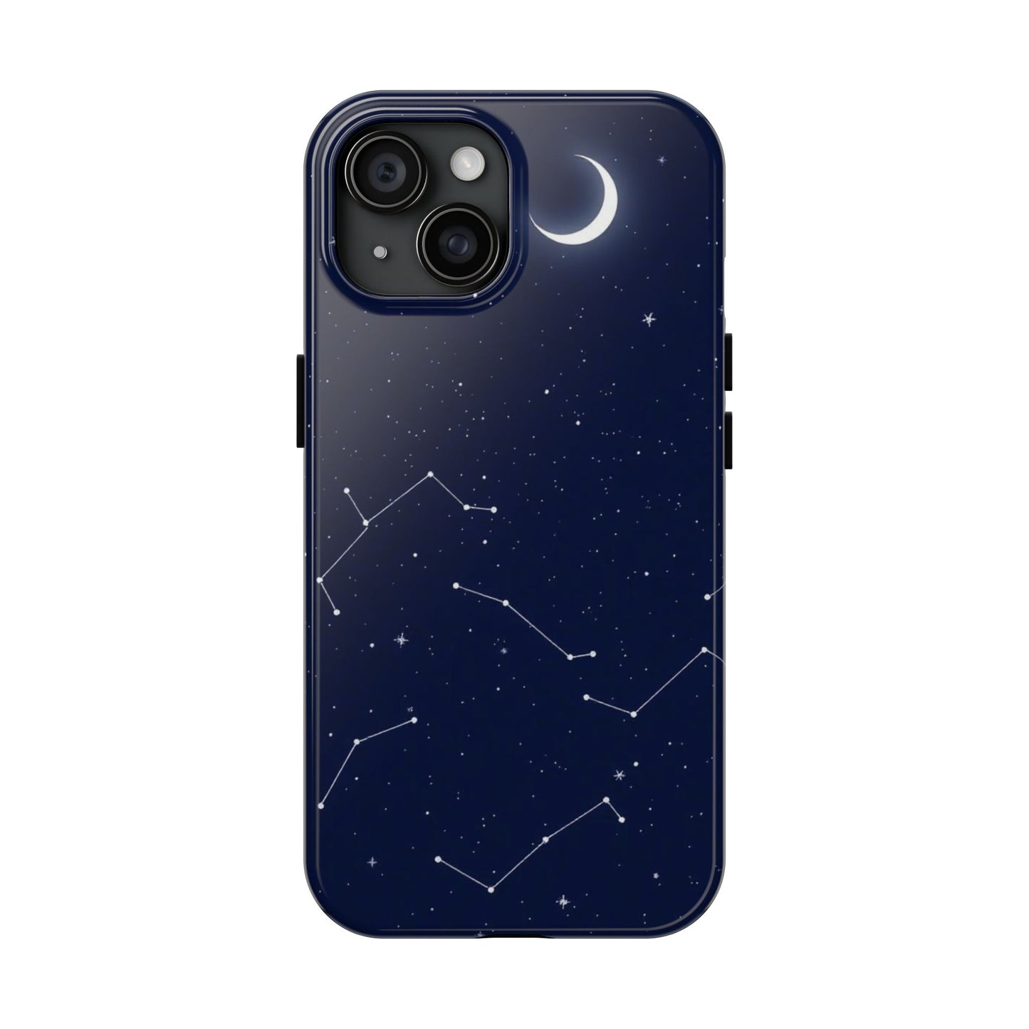 "Moonlit Constellation Tough Phone Case - Explore the Night Sky"