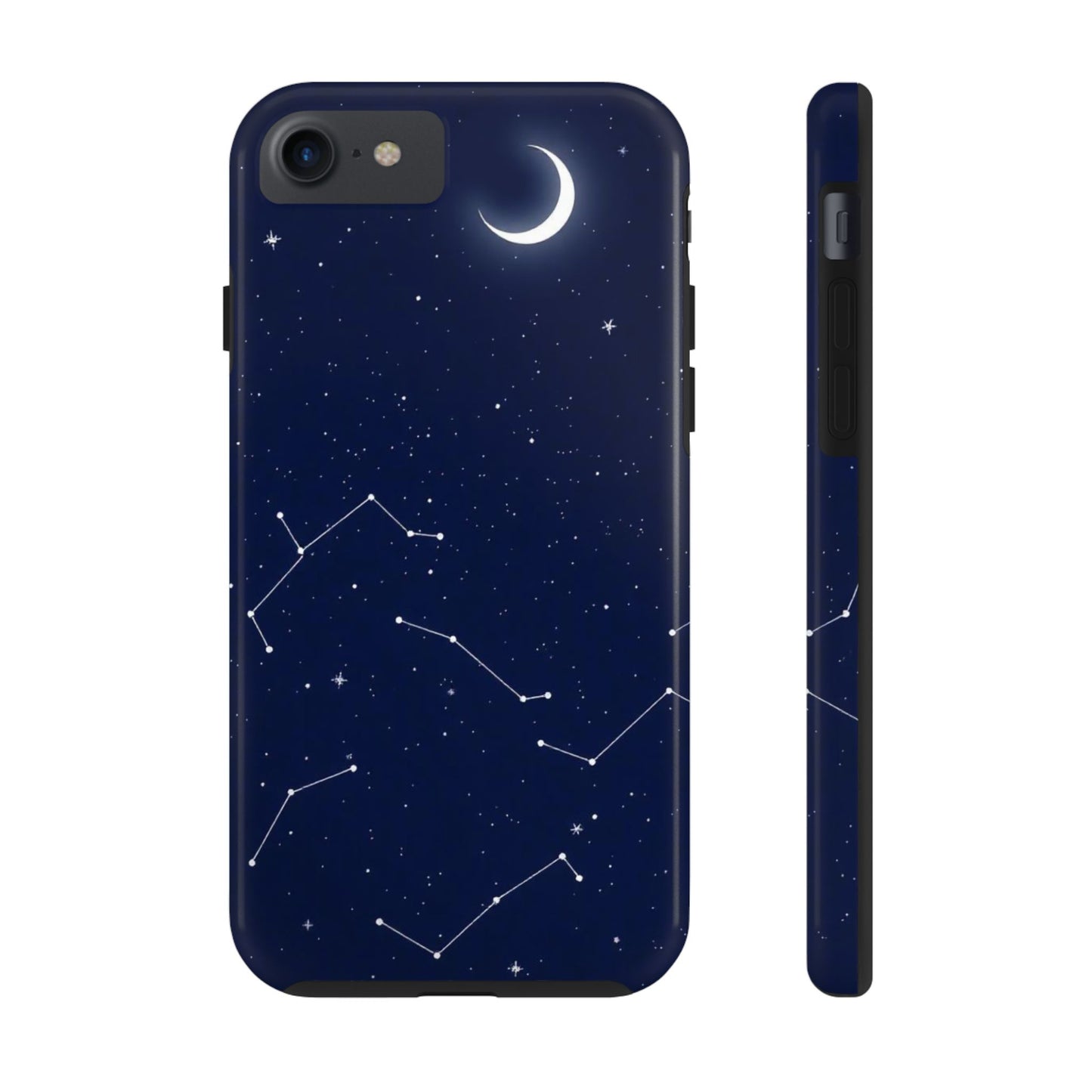 "Moonlit Constellation Tough Phone Case - Explore the Night Sky"