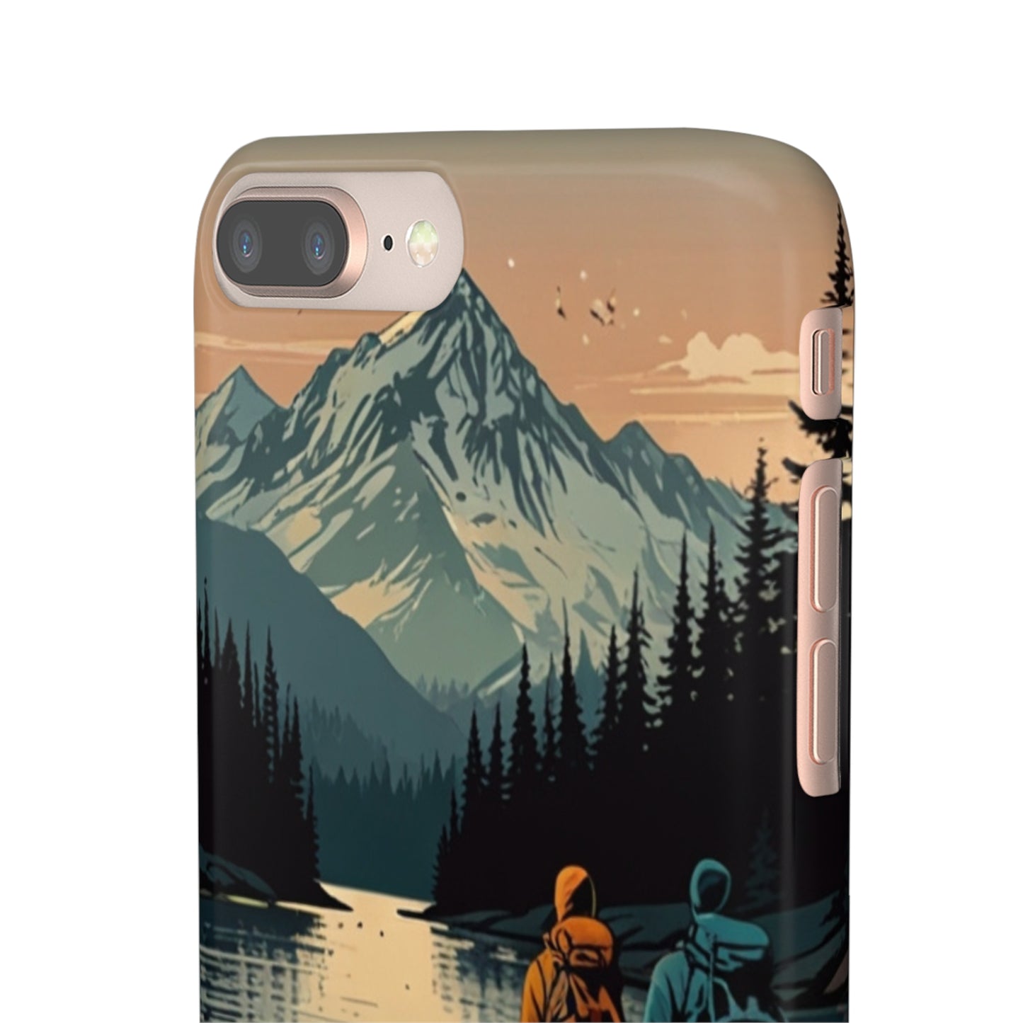 Phone Cases -  Hiking with Mountains