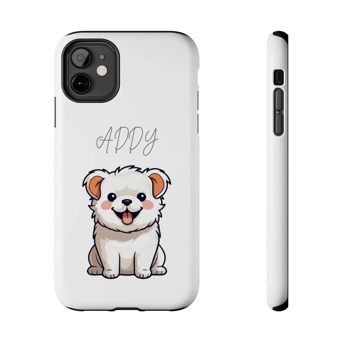 Adorable Puppy Custom Tough Phone Case