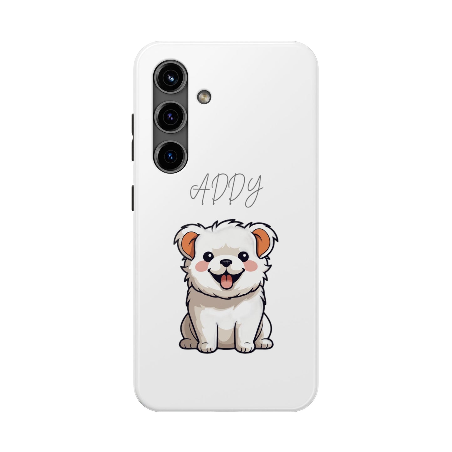 Adorable Puppy Custom Tough Phone Case