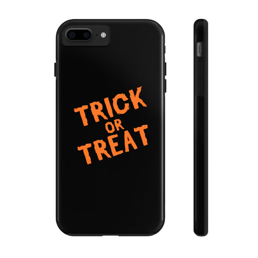 "Halloween Vibes: Trick or Treat Phone Case Design "