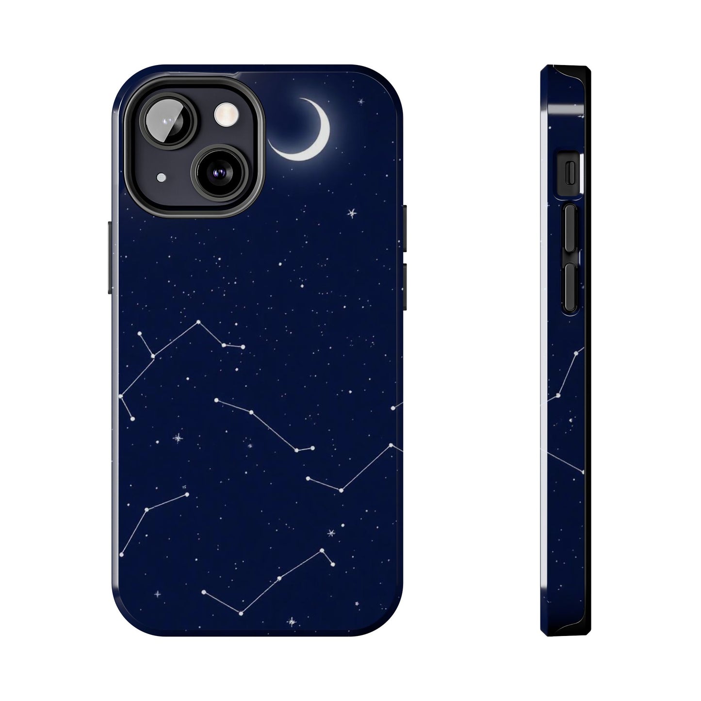 "Moonlit Constellation Tough Phone Case - Explore the Night Sky"