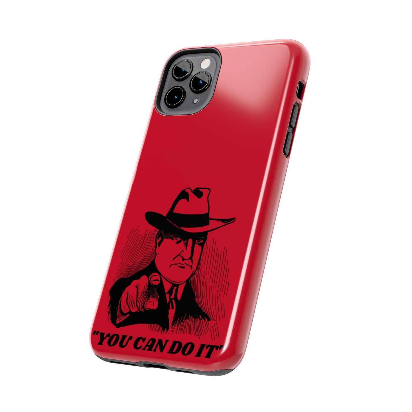 Retro Motivational Phone Case Design