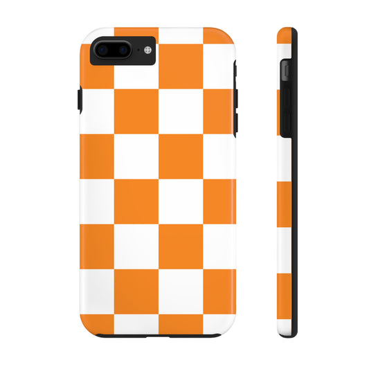 Bold Checkerboard Pattern Tough Phone Cases