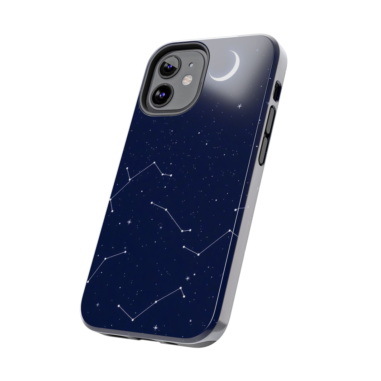 "Moonlit Constellation Tough Phone Case - Explore the Night Sky"