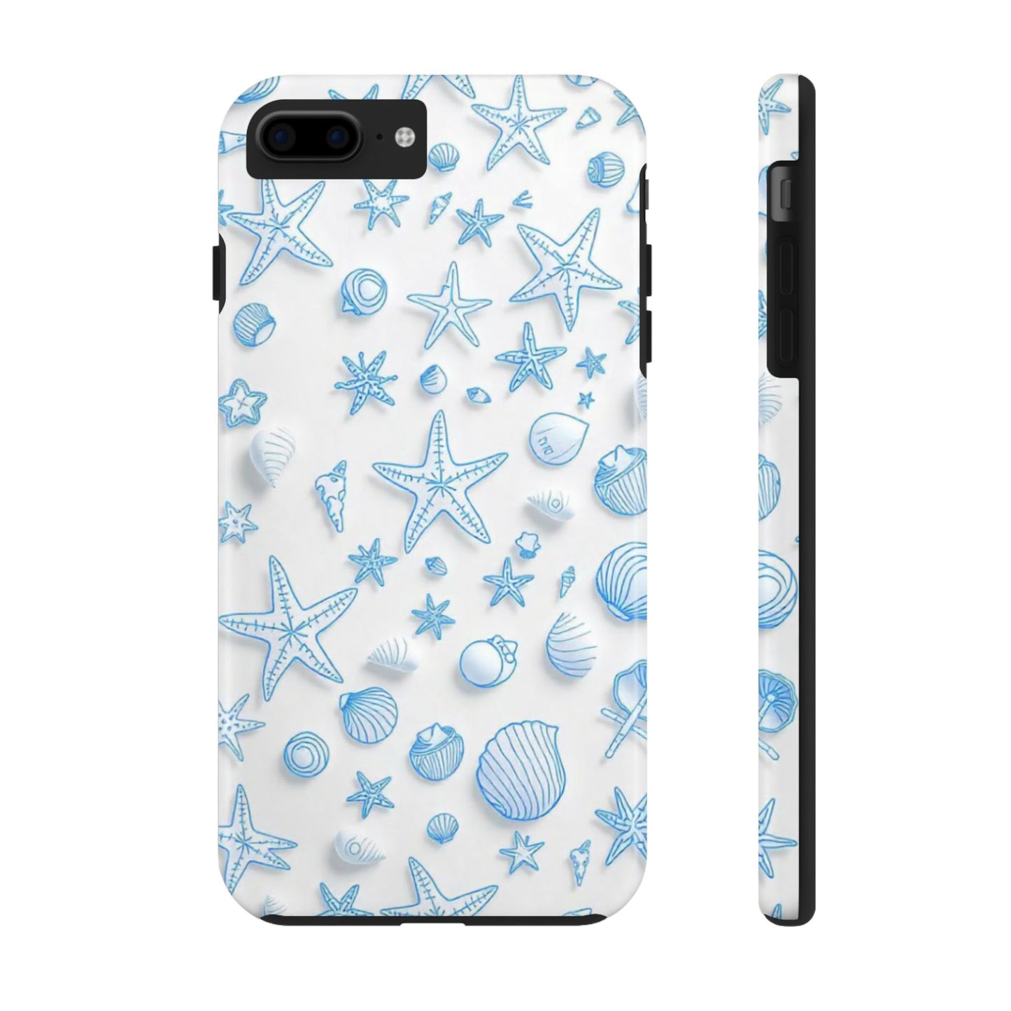 Ocean Breeze Seashell Pattern Phone Case For iphone 15 14 13 12 11 X XR XS XS Max iphone 8 7 mini |Samsung S24 S23 S22 S21 | Get 20% discount today.