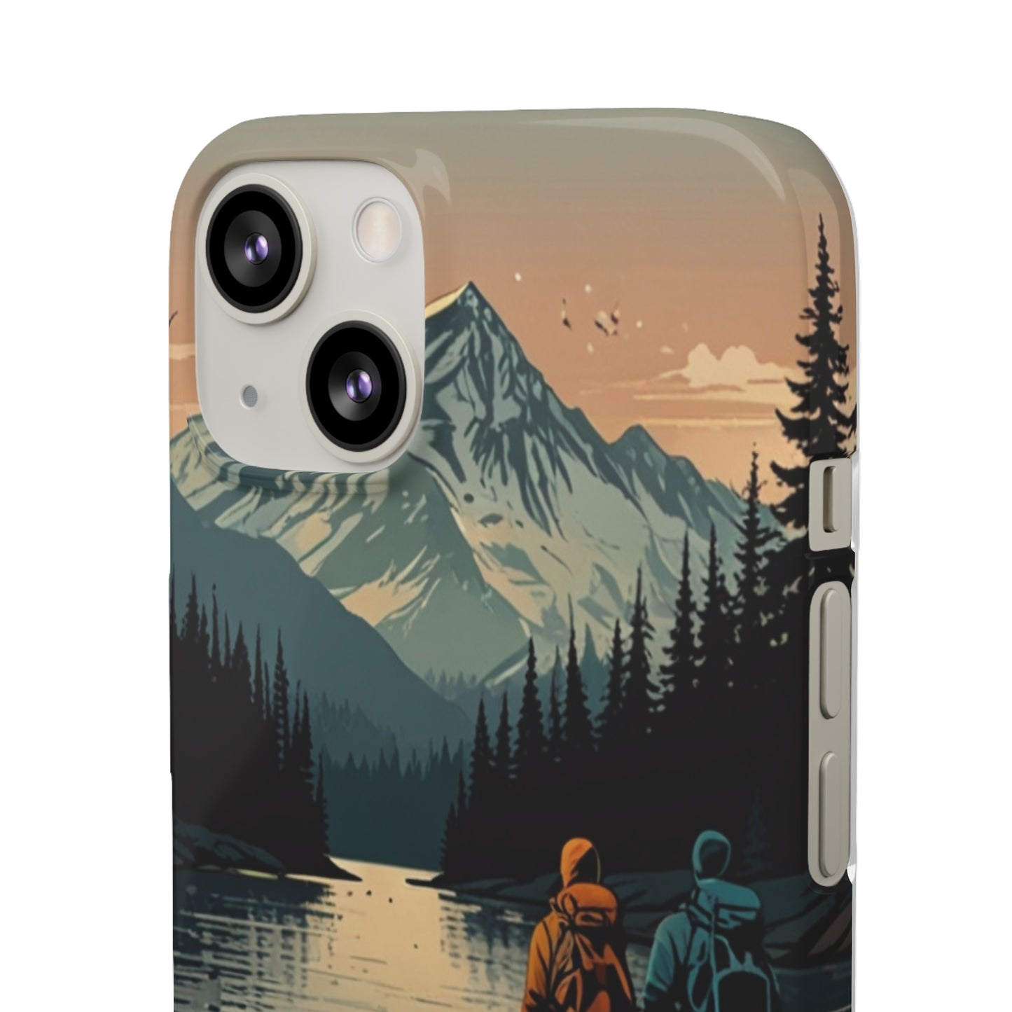 Phone Cases -  Hiking with Mountains