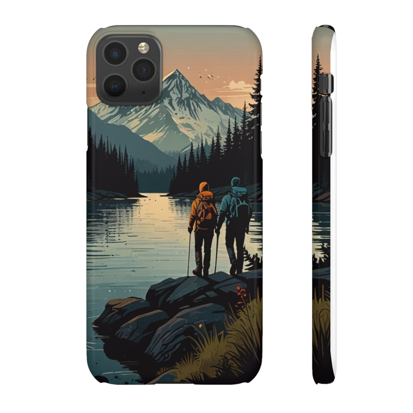 Phone Cases -  Hiking with Mountains