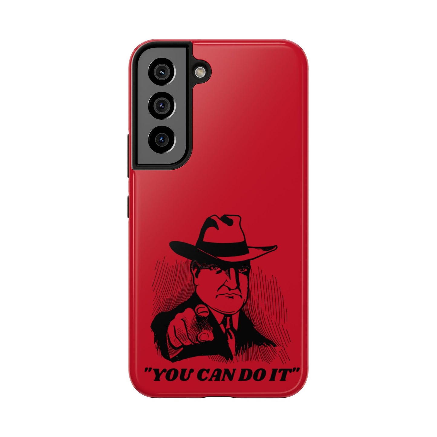 Retro Motivational Phone Case Design