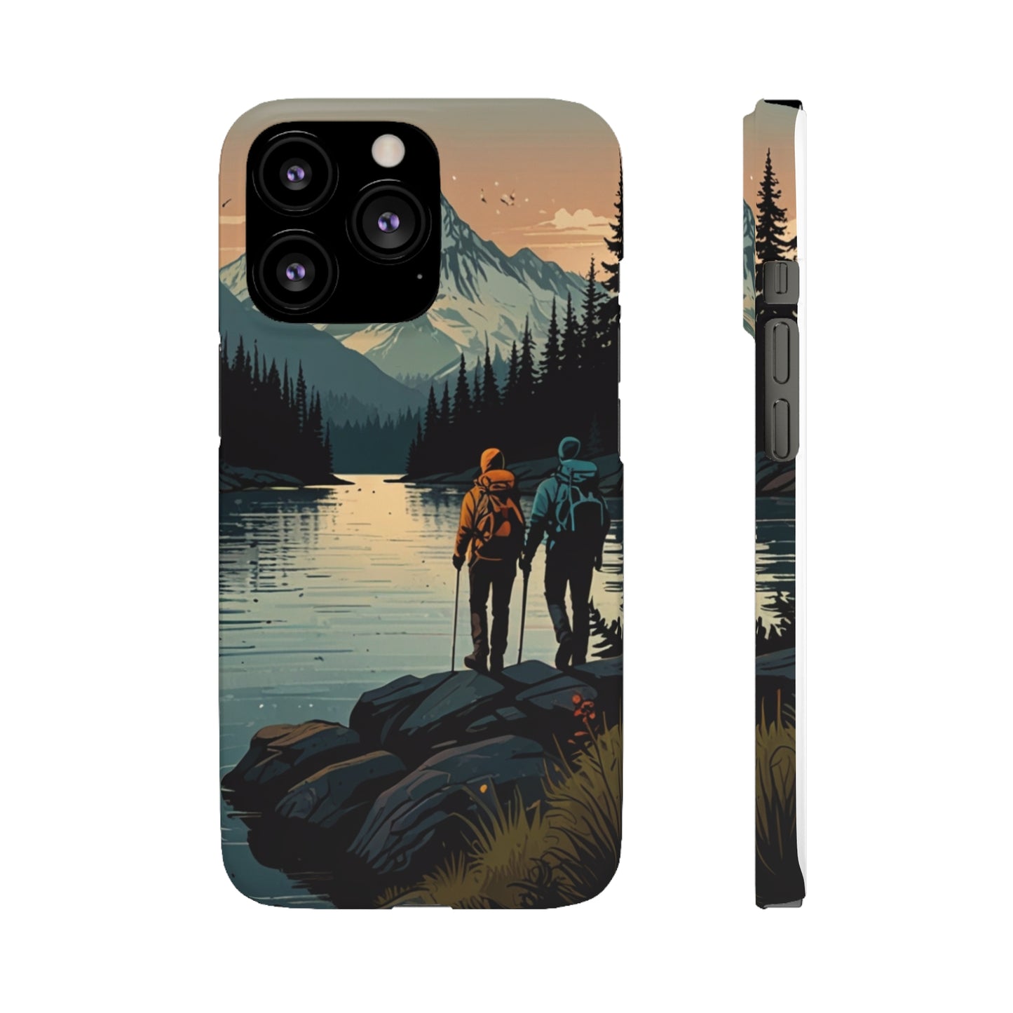 Phone Cases -  Hiking with Mountains