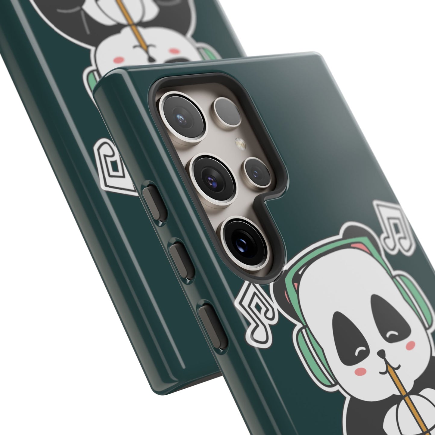 Chill Panda with Bubble Tea Tough Phone Case