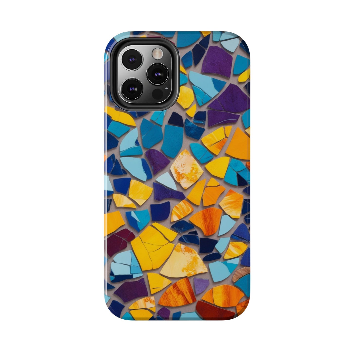 Vibrant Mosaic Shards Tough Phone Case