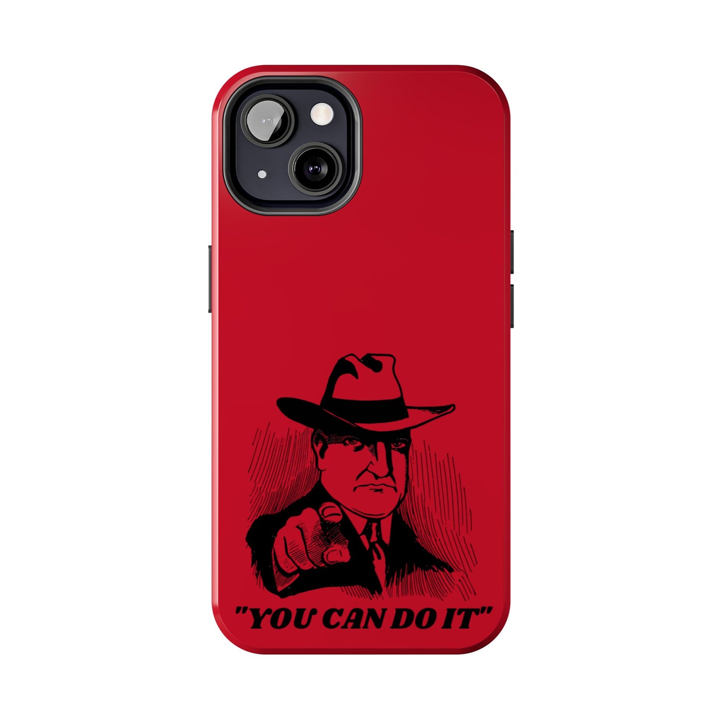 Retro Motivational Phone Case Design