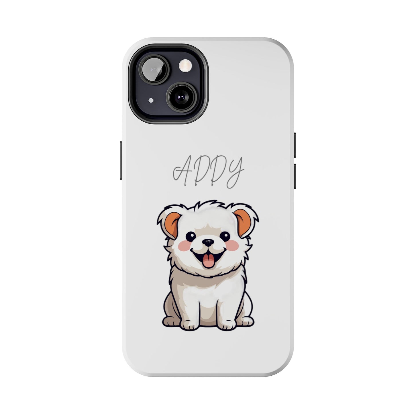 Adorable Puppy Custom Tough Phone Case