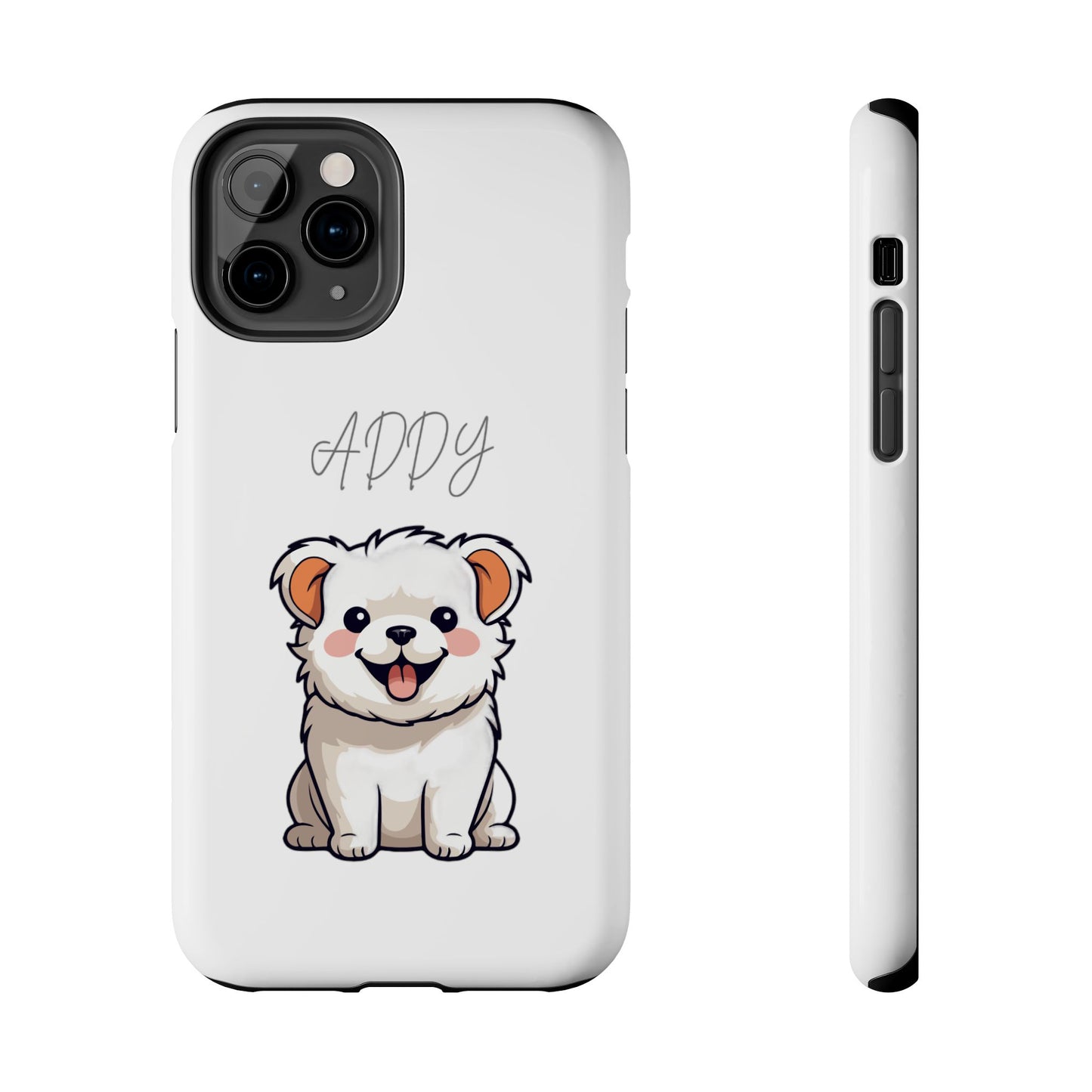 Adorable Puppy Custom Tough Phone Case