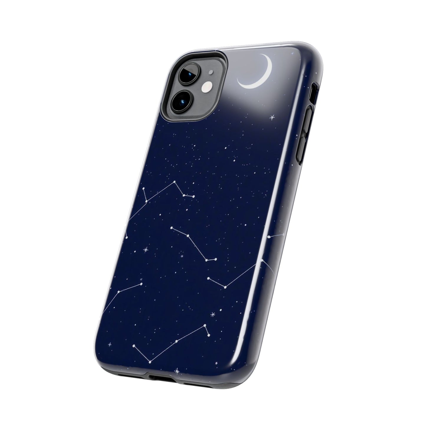 "Moonlit Constellation Tough Phone Case - Explore the Night Sky"