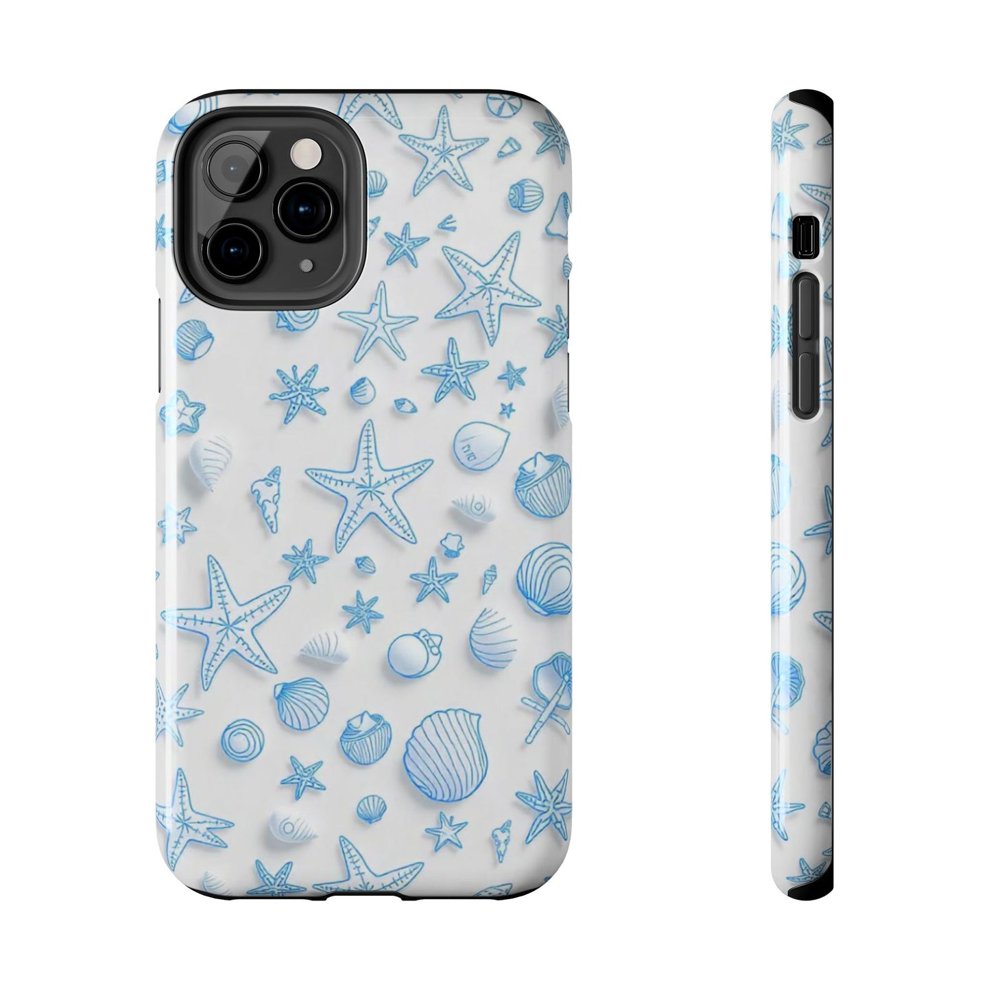 Ocean Breeze Seashell Pattern Phone Case For iphone 15 14 13 12 11 X XR XS XS Max iphone 8 7 mini |Samsung S24 S23 S22 S21 | Get 20% discount today.