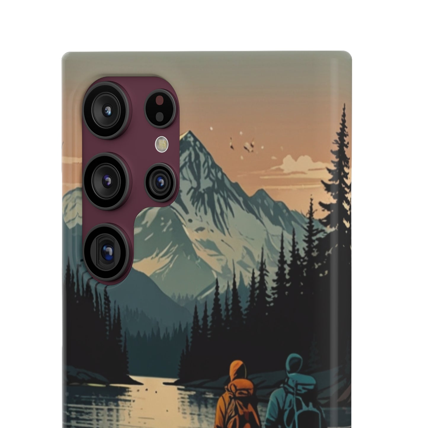 Phone Cases -  Hiking with Mountains