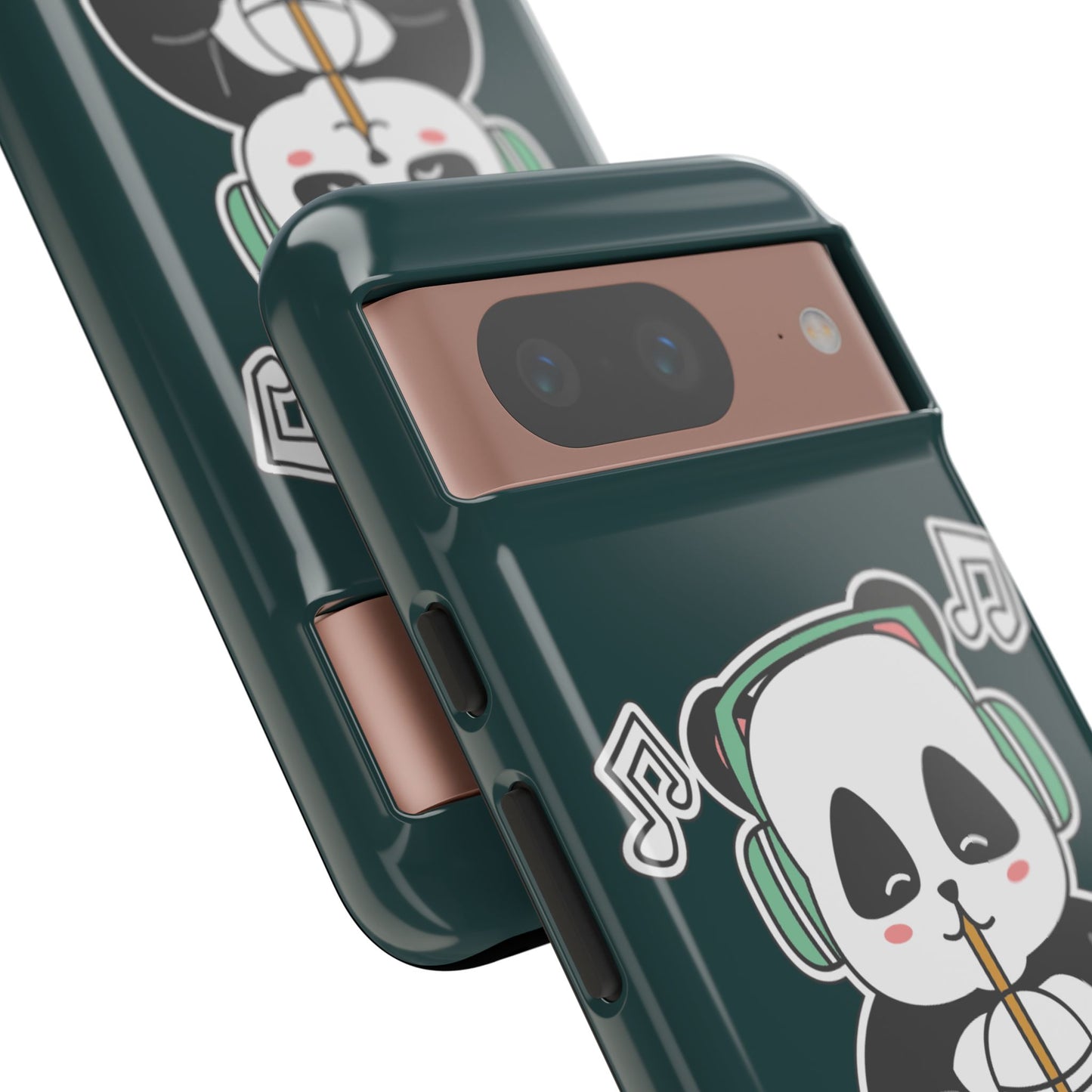 Chill Panda with Bubble Tea Tough Phone Case