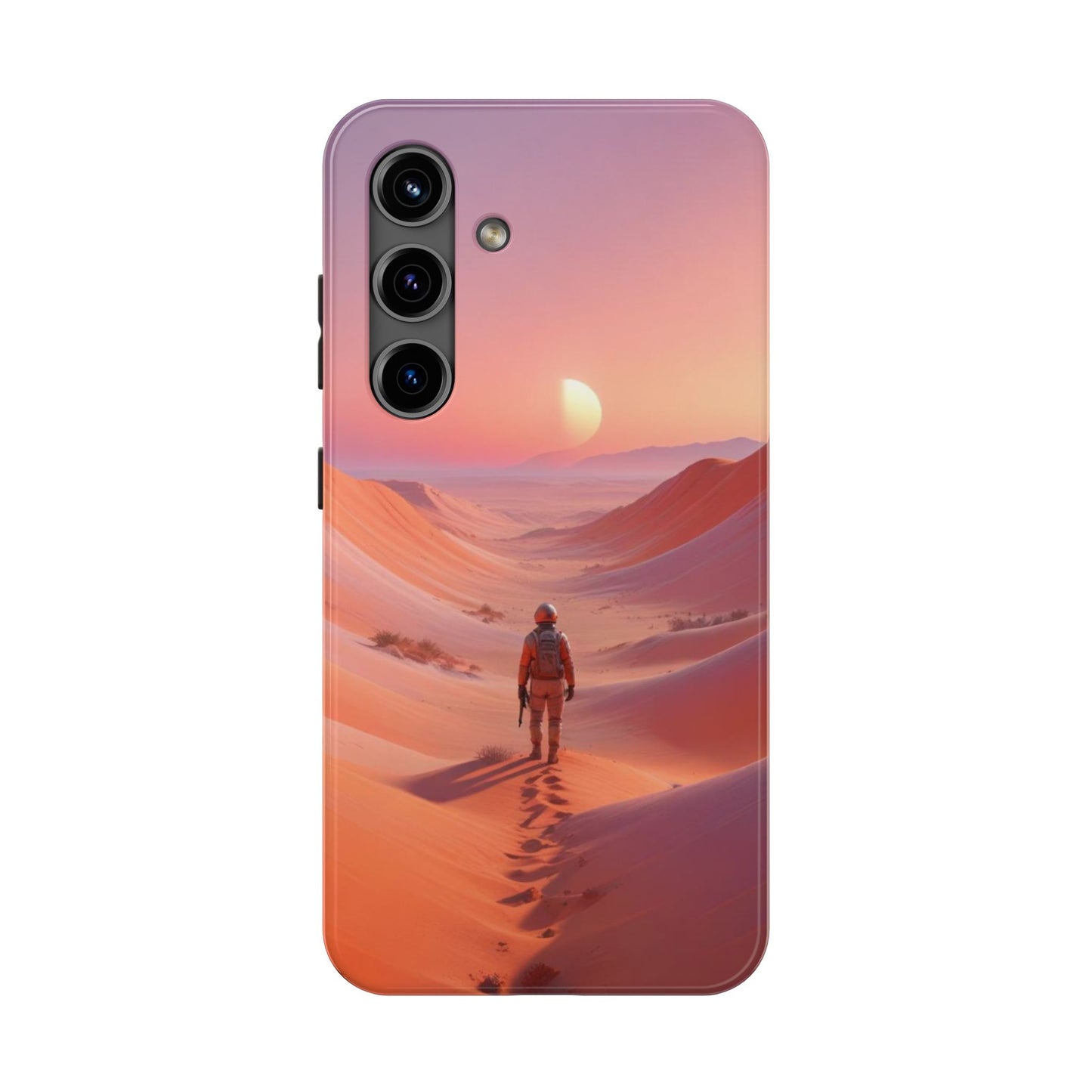 "Deserted Planet Explorer - Tough Phone Case"