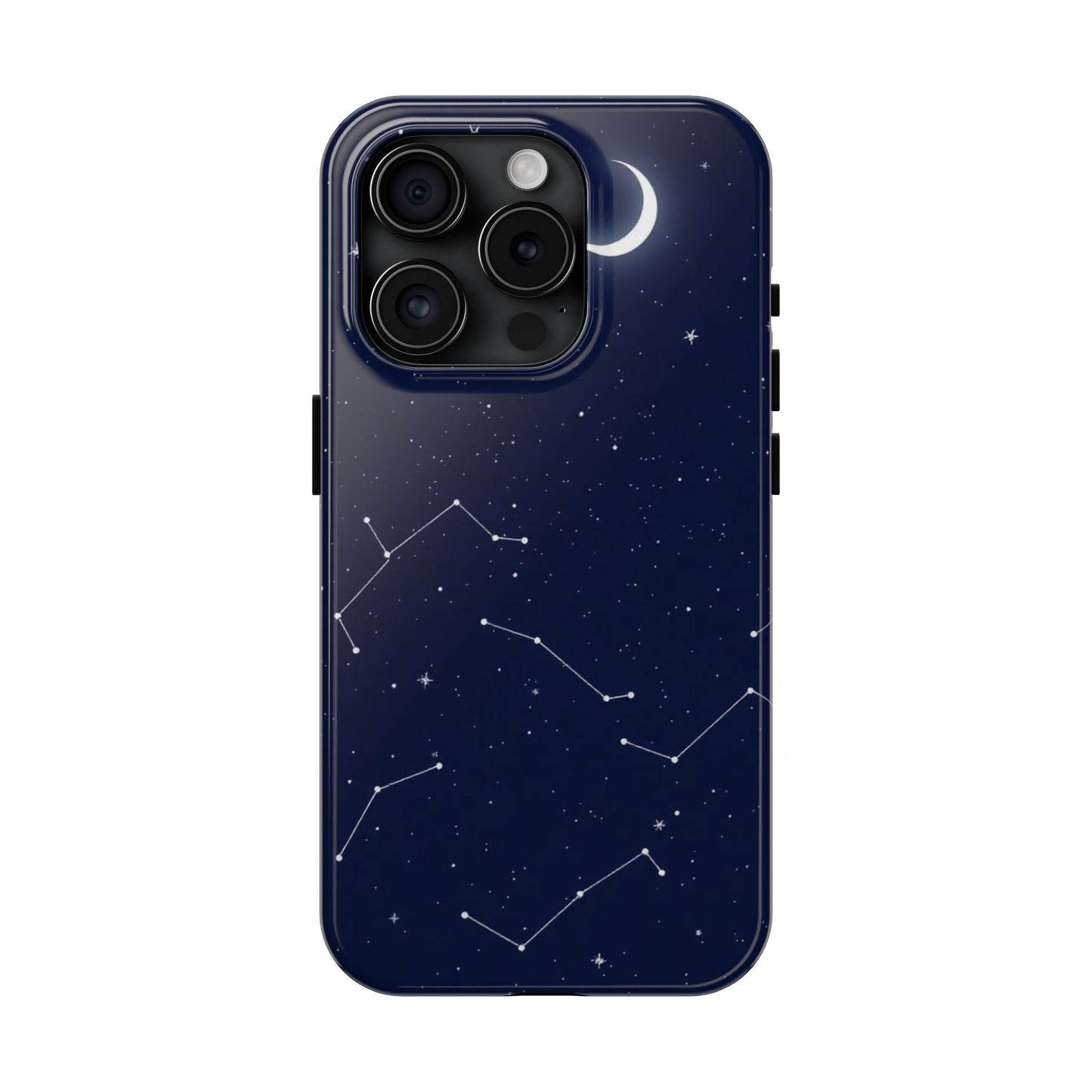 "Moonlit Constellation Tough Phone Case - Explore the Night Sky"