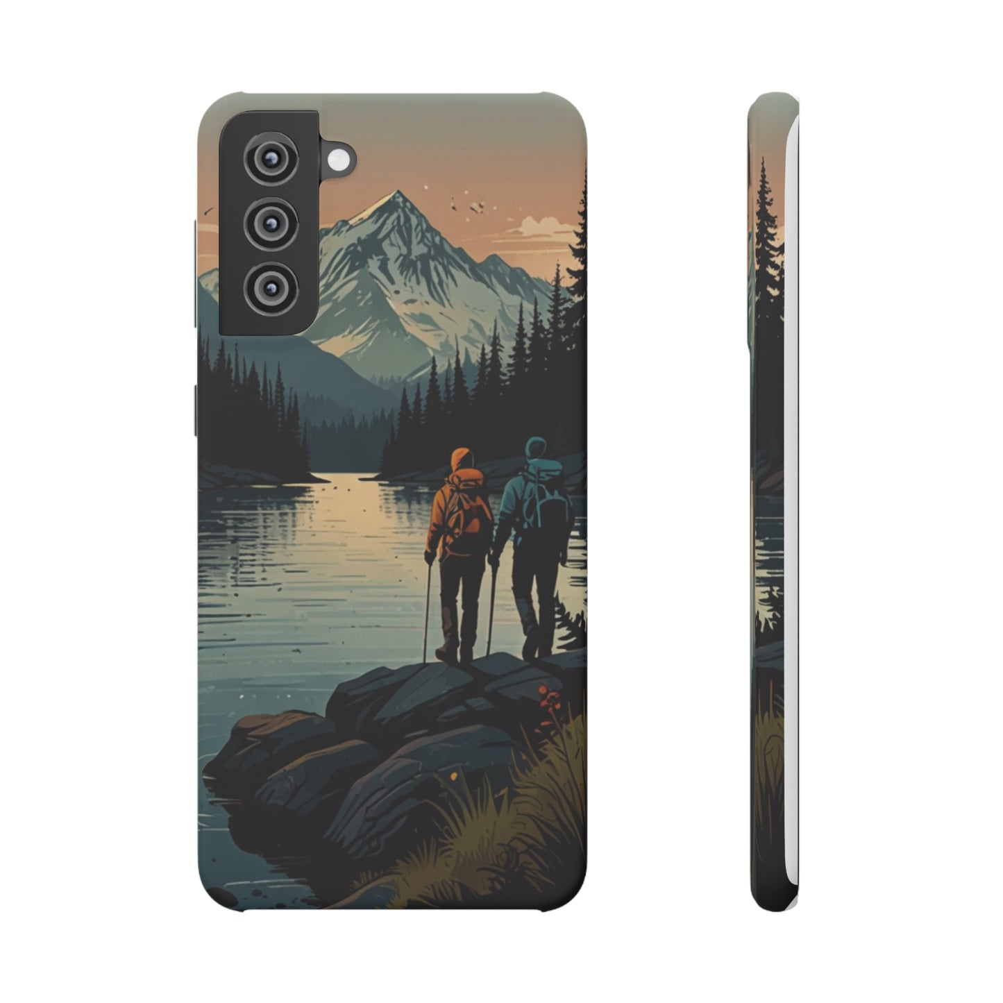 Phone Cases -  Hiking with Mountains