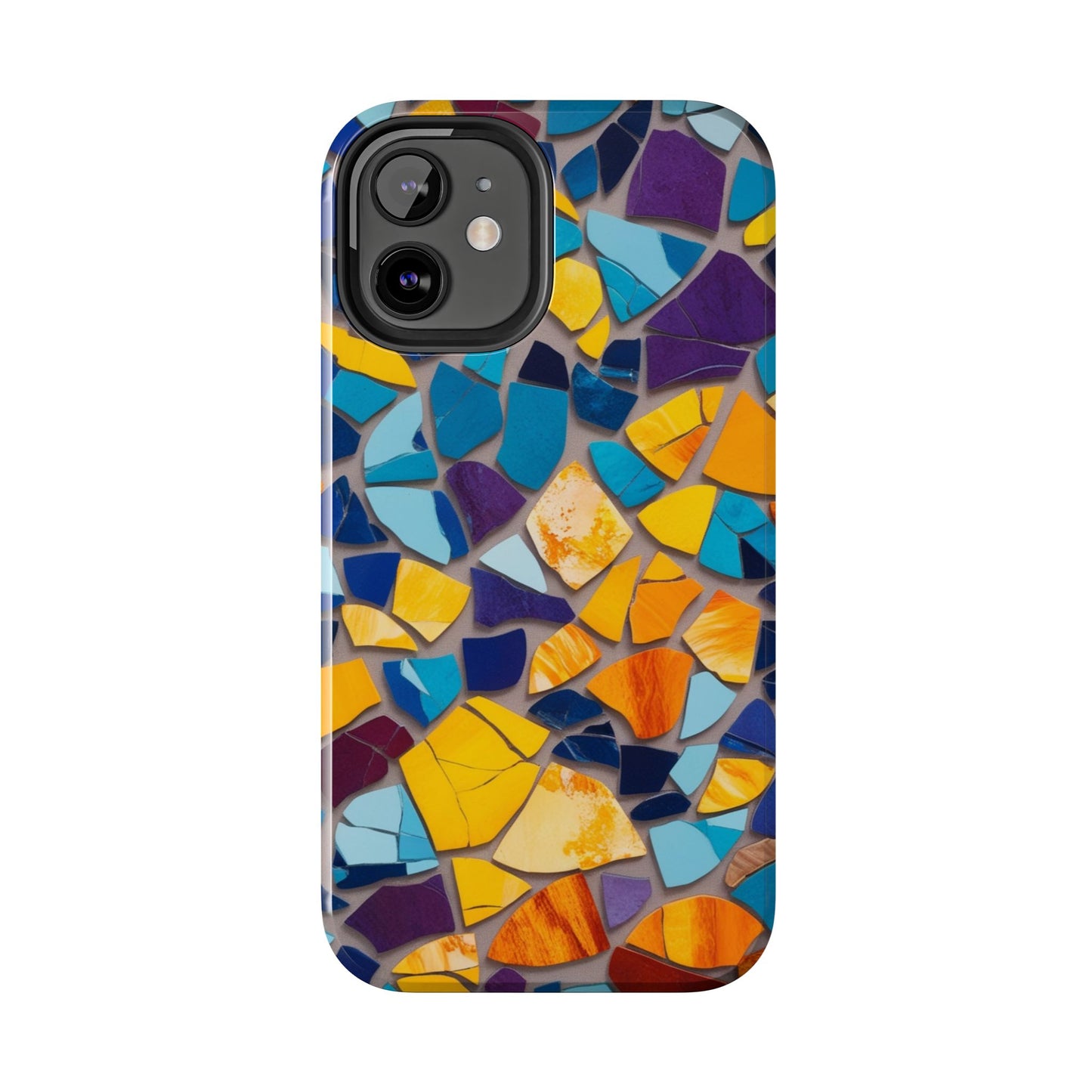 Vibrant Mosaic Shards Tough Phone Case