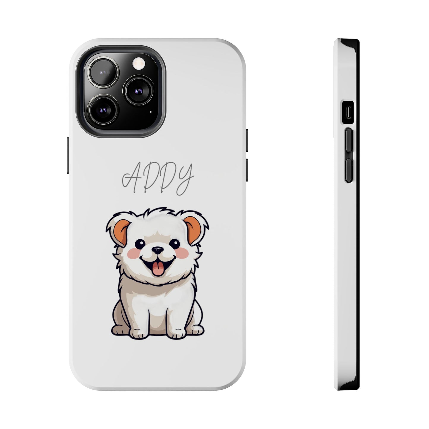 Adorable Puppy Custom Tough Phone Case