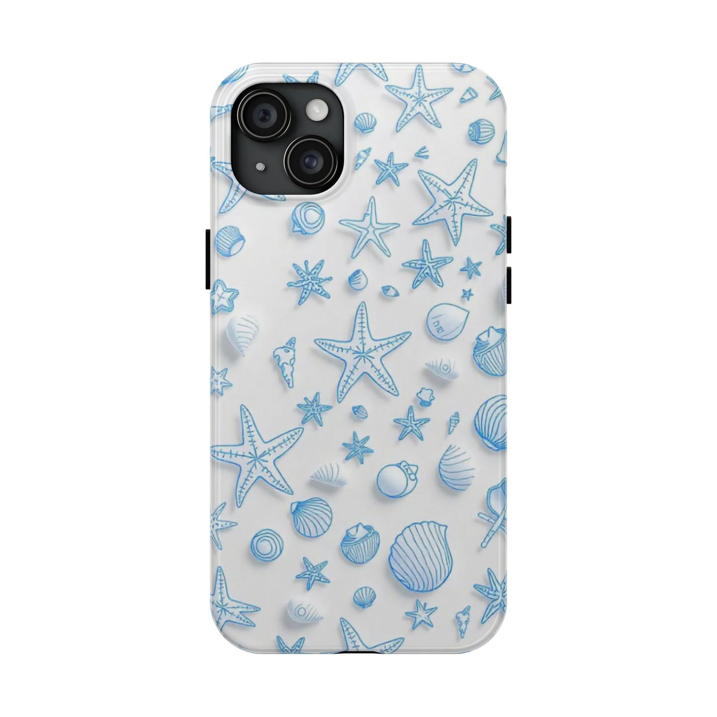 Ocean Breeze Seashell Pattern Phone Case For iphone 15 14 13 12 11 X XR XS XS Max iphone 8 7 mini |Samsung S24 S23 S22 S21 | Get 20% discount today.